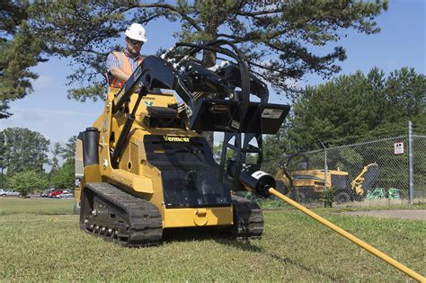 are mini skid steer attachments different|mini skid steer boring attachment.